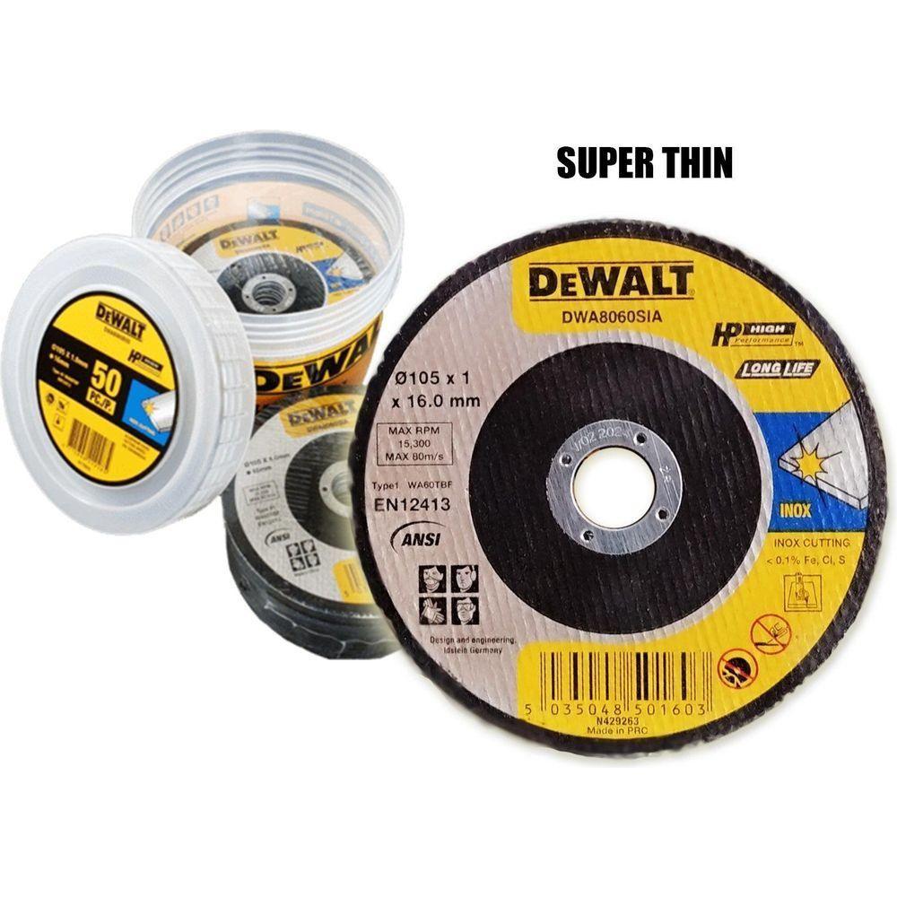 Dewalt DWA8060SIA S/S Cut Off Wheel 4 Dewalt DWA8060SIA S/S Cut Off Wheel 4
